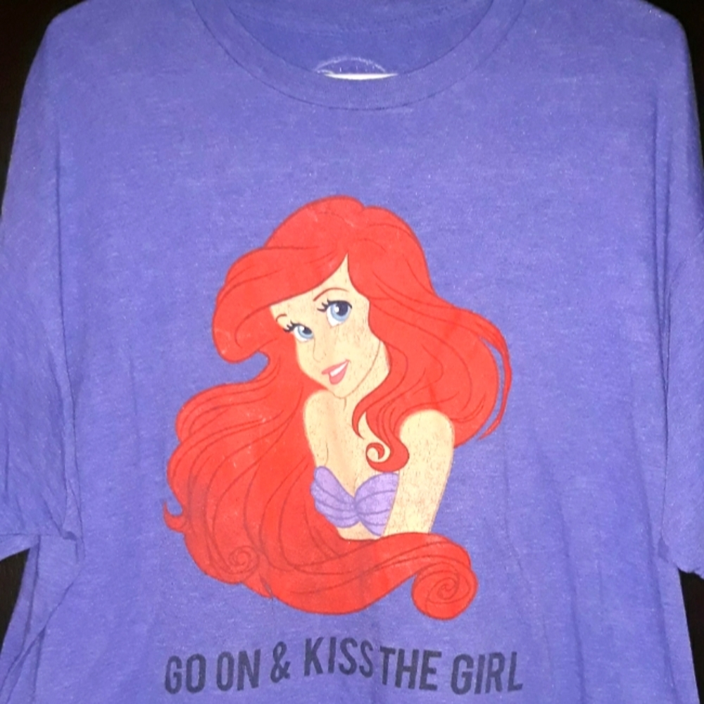 Disney Men's 2x Blue T-Shirt